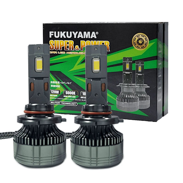 120W FUKUYAMA Car Headlight Led Bulbs Can bus 12V 6000K CSV LEDervices products only What’s in the box 2 x FUKUYAMA Car Headlight Led Bulb